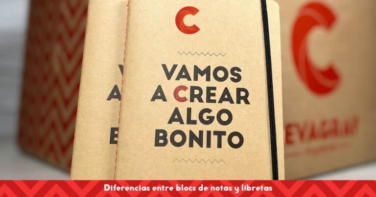 Diferencias entre blocs de notas y libretas