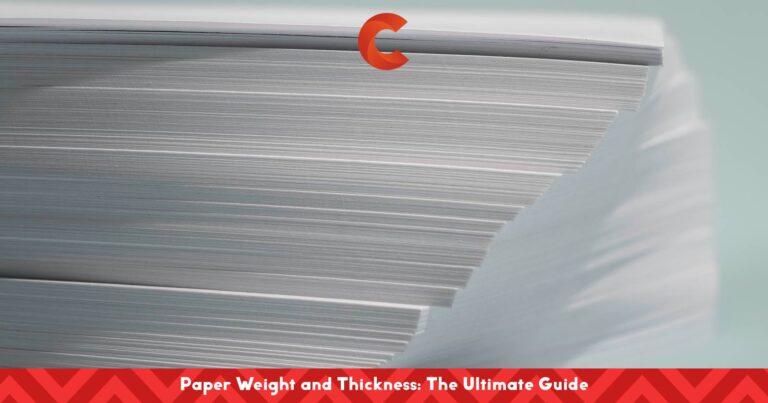 Paper Weight and Thickness